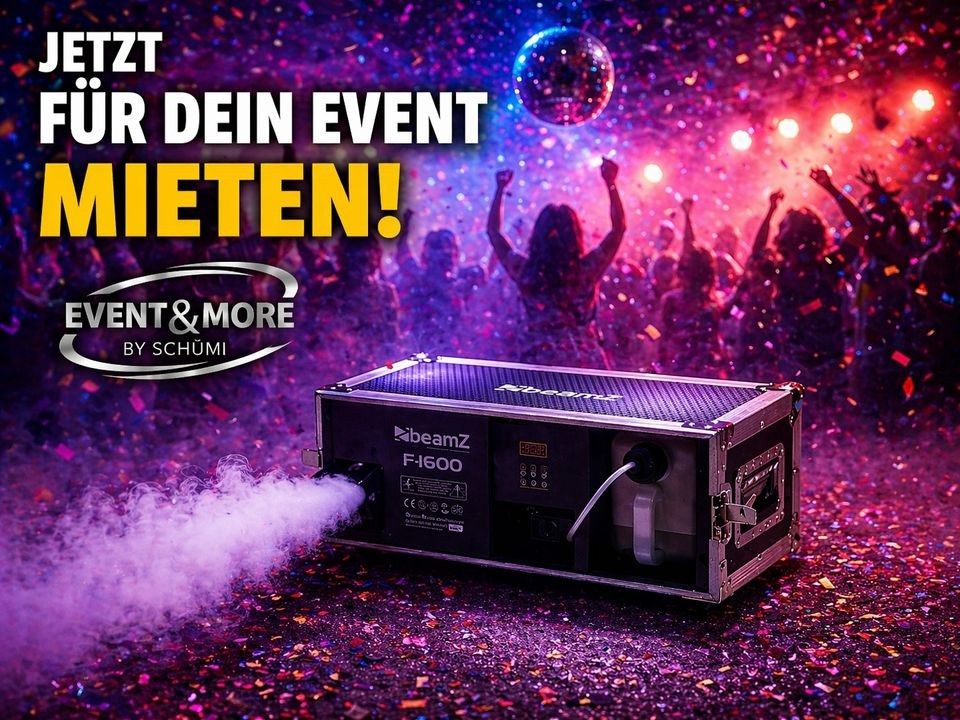 Nebelmaschine Seifenblasenmaschine mieten bei Event & More by Schümi – 4