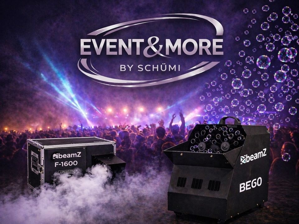 Nebelmaschine Seifenblasenmaschine mieten bei Event & More by Schümi – 3