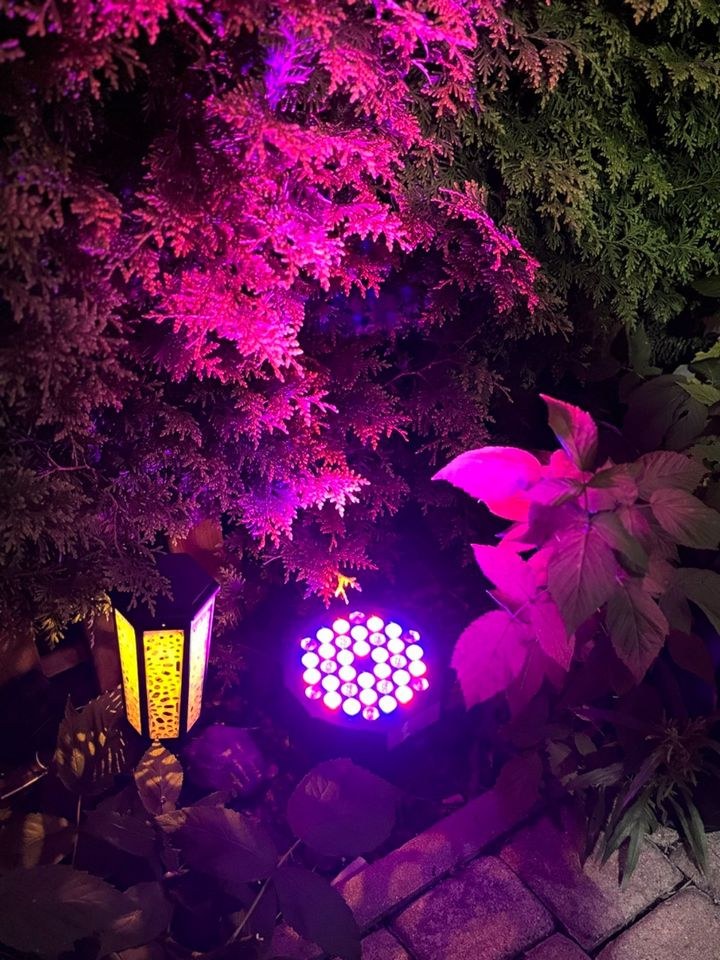 RGB Bühnenlicht Geburtstage Feiern mieten bei Event Paradies Nimaro