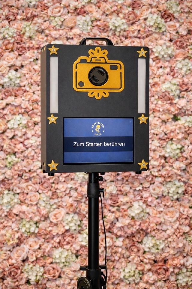 Fotobox Fotoautomat Photobooth Hochzeiten mieten