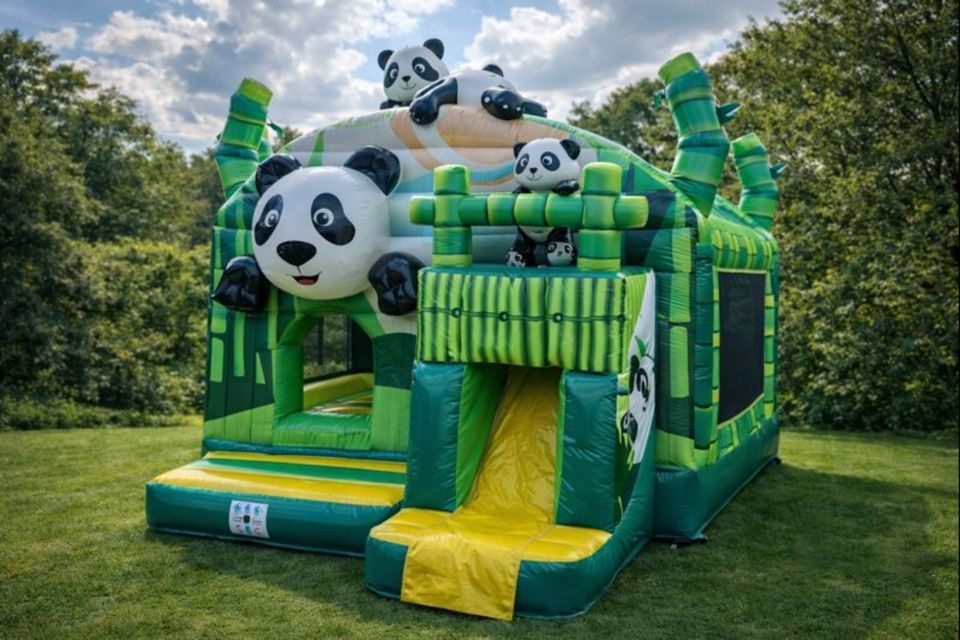Hüpfburg Panda Kinder mieten bei Event Paradies Nimaro