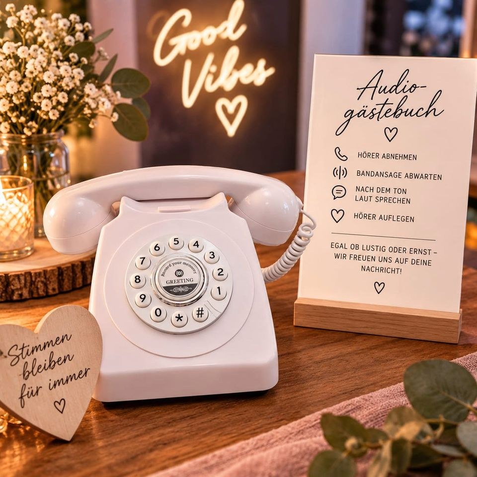 Audio Gästebuch Telefon Audiogästebuch mieten bei C.Wunsch – 2
