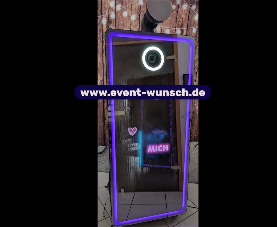 Fotospiegel Photobooth Mirrorbooth Fotobox mieten bei C.Wunsch – 2