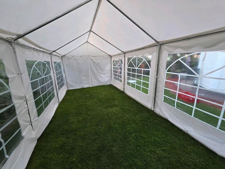 Partyzelt 3x6m Festzelt Gartenzelt Pavillion mieten bei C.Wunsch – 4