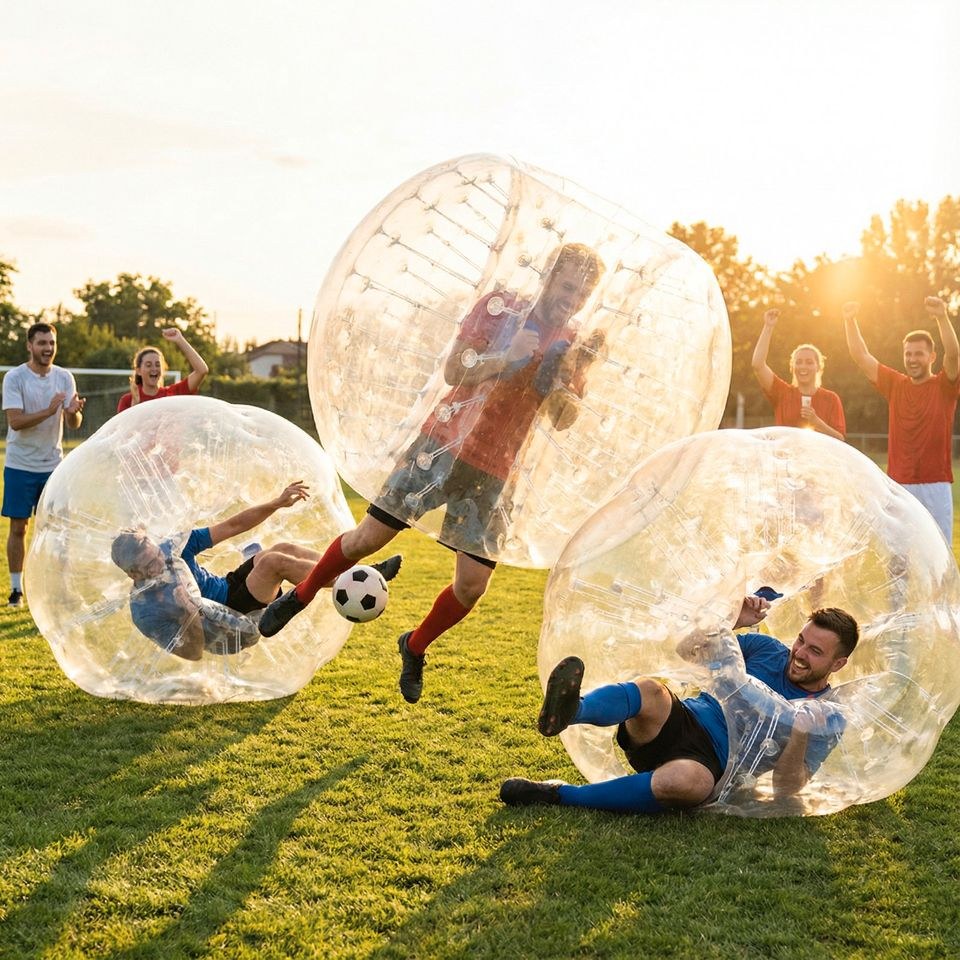 Bubble Ball Football Soccer Bouncing N Funsport mieten bei Eventbeatz