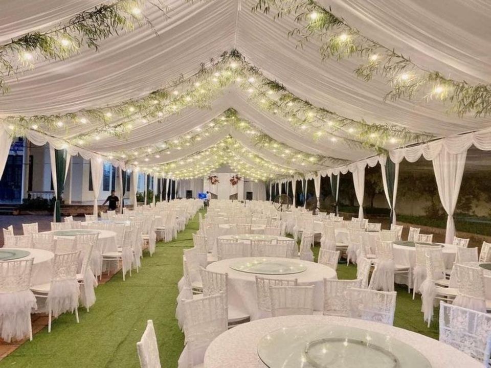 Zelt Partyzelt Festzelt Pagodenzelt 12x6m mieten bei ET