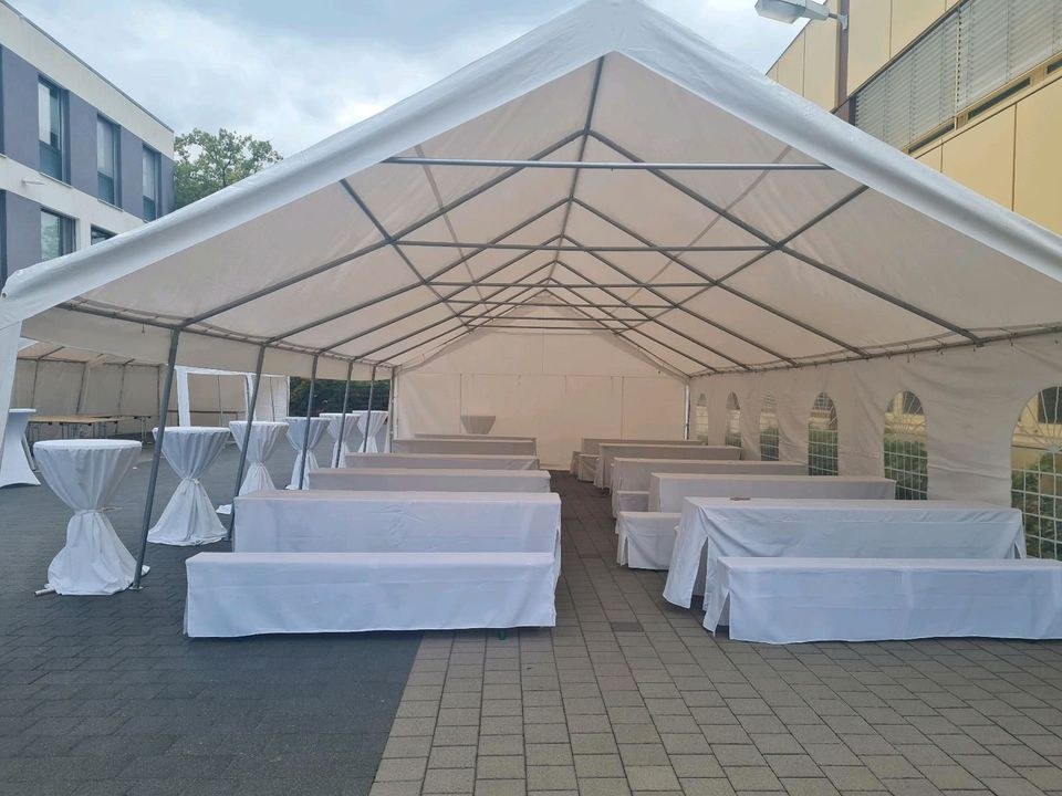 Zelt Partyzelt Festzelt Pagodenzelt 24x6m mieten bei ET – 4