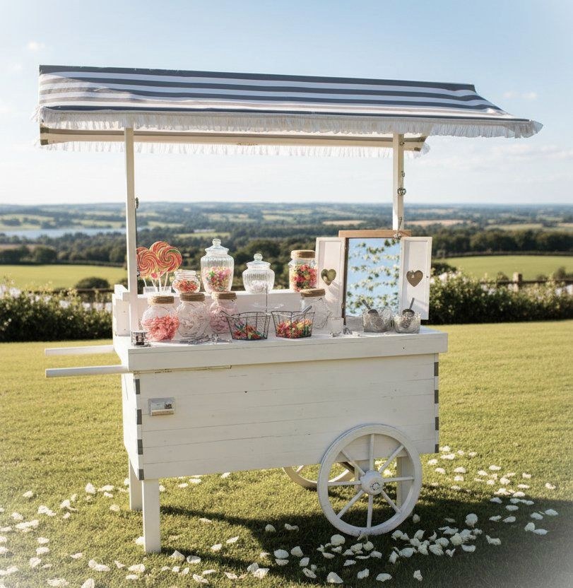 Candybar weiß Candy Catering Caterer mieten in Fulda – mobile Bar – 2