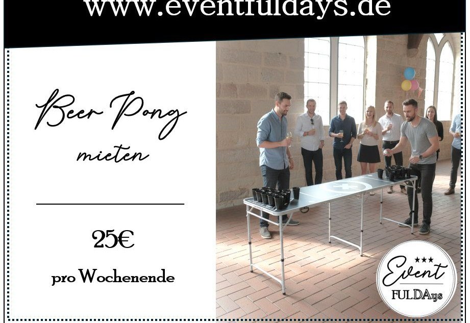 Junggesellenabschied Fest Trinkspiel mieten bei EventFULDAys