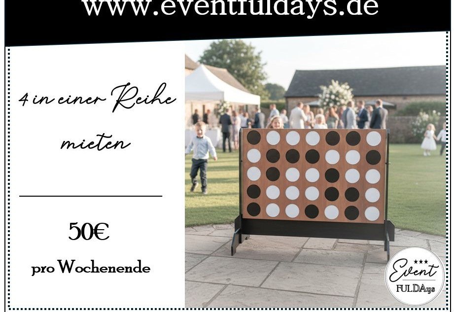 Spiel Polterabend Location mieten in Fulda – für Kinderfest & Feier