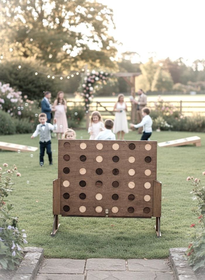 Holzspiel Spiel Kinder Gäste Gastgeschenk Idee mieten bei EventFULDAys – 2