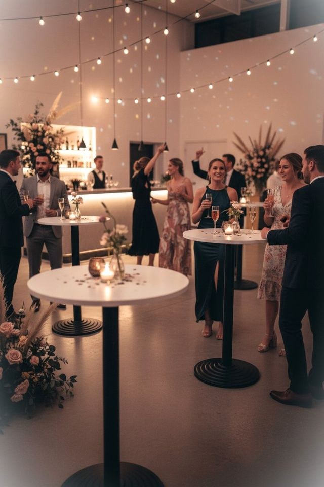 Stehtische Stehtisch weiß mieten in Fulda – für Empfang & Party – 2