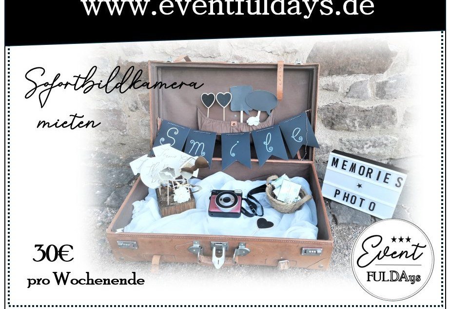Foto Fotograf Fotobox Fotos mieten bei EventFULDAys