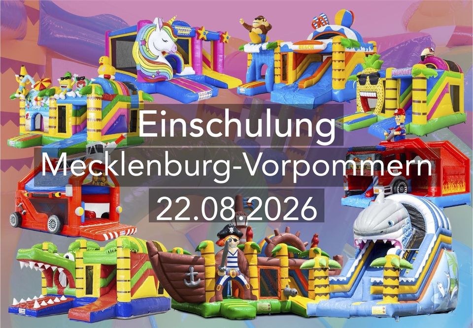 Hüpfburg Vorpommern mieten bei Eventify – Hüpfspaß für jede Feier