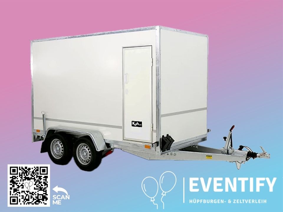 Anhänger Kofferanhänger 2700kg Umzug mieten bei Eventify