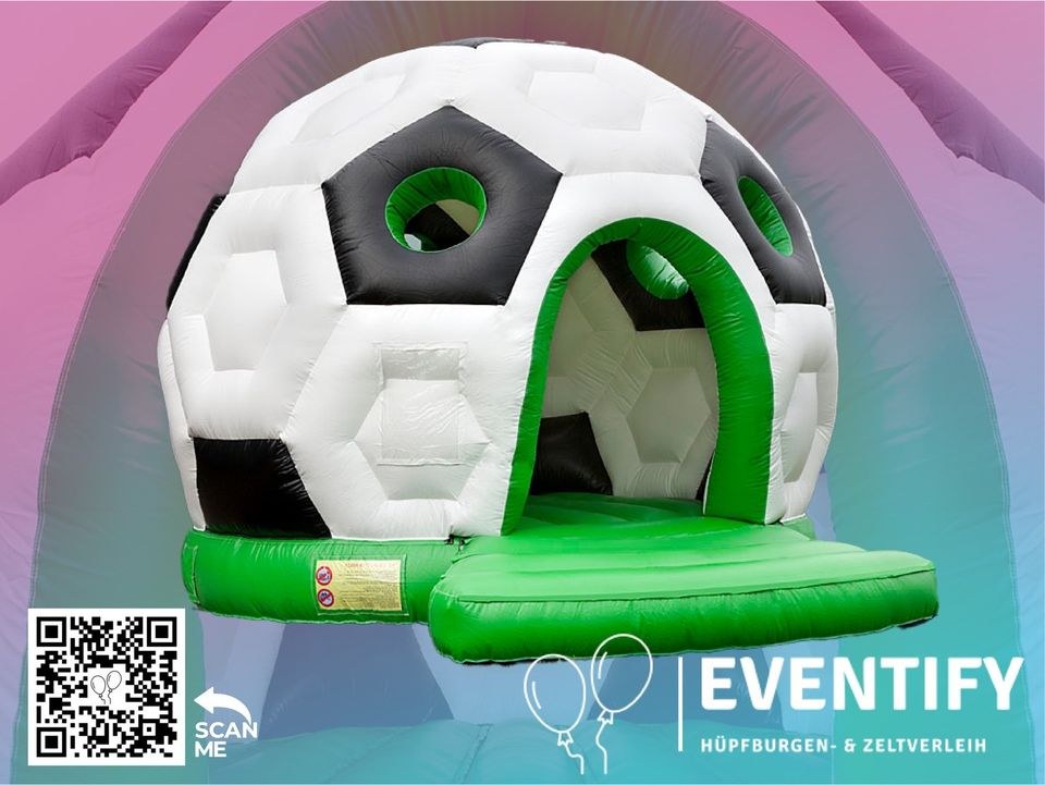 Hüpfburg Fußball mieten bei Eventify – Hüpfspaß für jede Feier