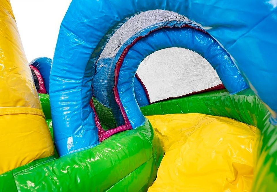 Hüpfburg Mini Rutsche Flamingo 2 mieten bei Eventify – 3