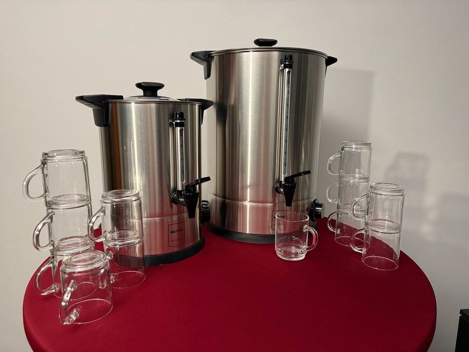Glühweinkocher Weihnachtsmarkt Weihnachtsfeier mieten bei Eventify