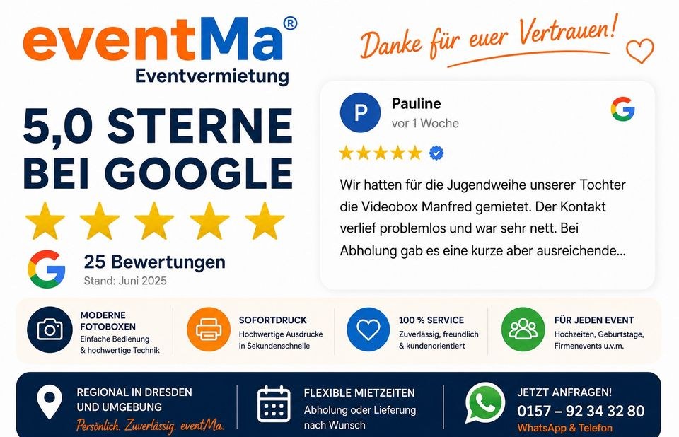 360 Grad Videobox Manfred mieten in Coschütz/Gittersee – das Besondere – 2