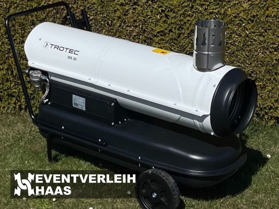 Ölheizgebläse 30 kW inkl Schlauch Zelt Halle mieten in Schleiden
