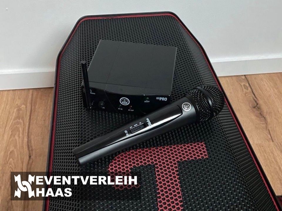 AKG Funkmikrofon Set inkl Empfänger Rede mieten in Schleiden