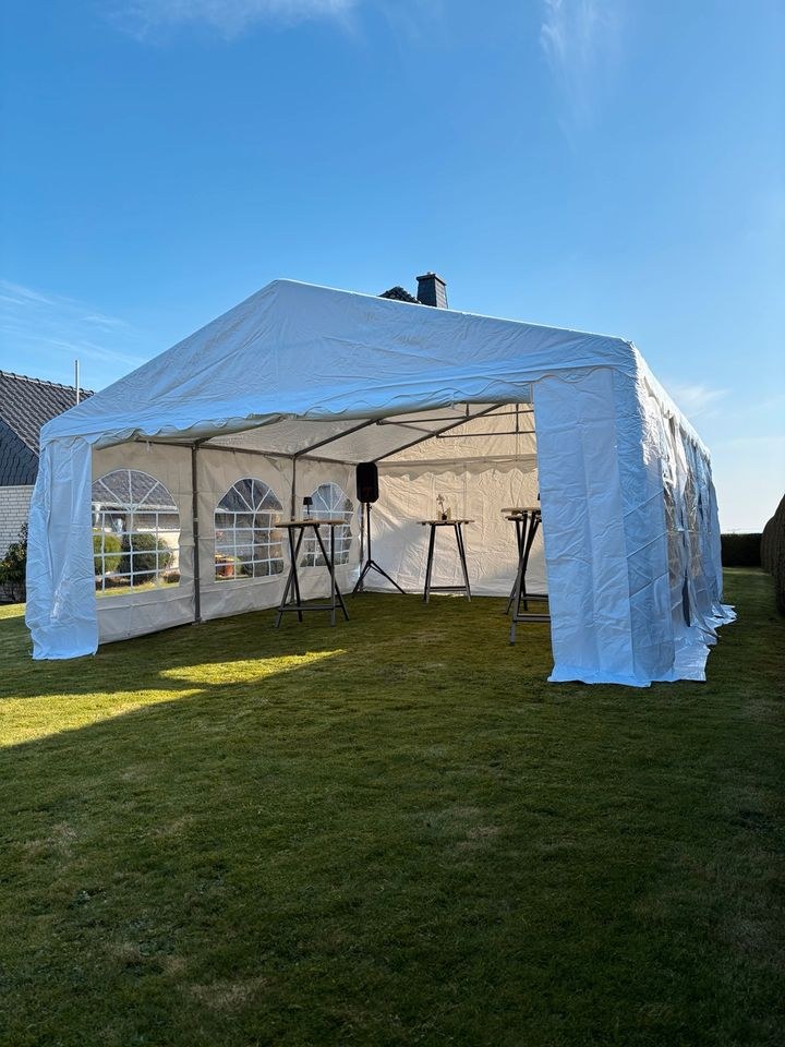 Partyzelt 5x6m 5x8m inkl Lichterkette optional mieten in Schleiden – 3