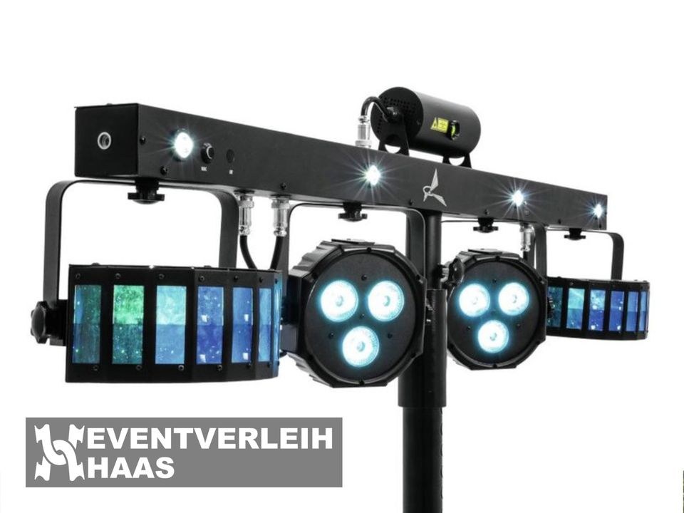 Eurolite Komplett Lichtset inkl Fernbedienung mieten in Schleiden
