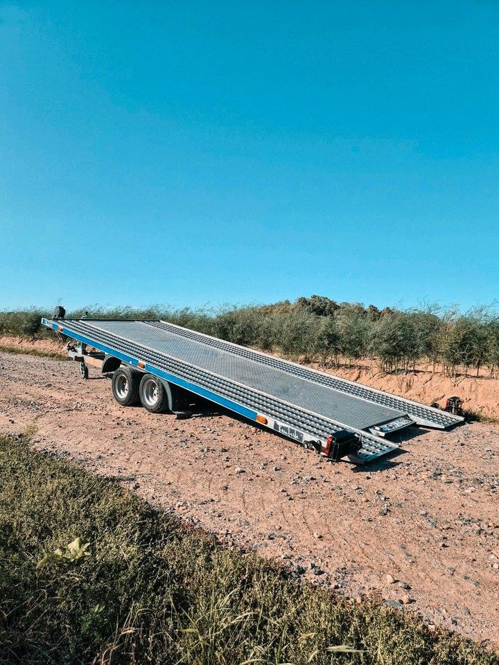 3000kg 5x2m Autoanhänger Autotransporter mieten in Darmstadt