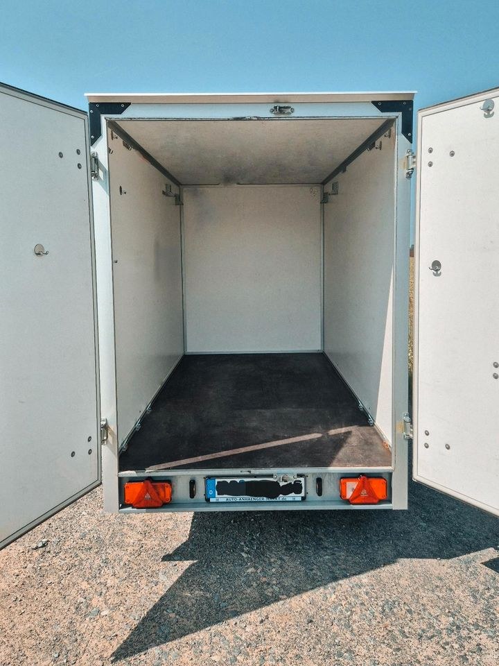 2t Kofferanhänger Umzug XXL Planenanhänger mieten in Darmstadt – 2