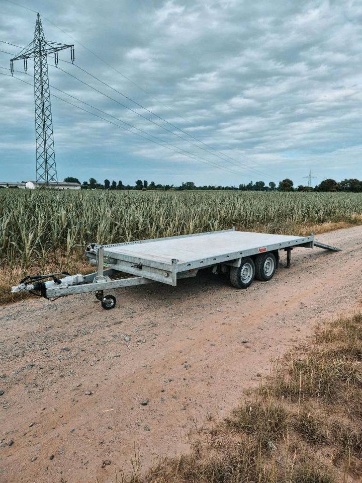 Autoanhänger Autotransporter Trailer Abschlepp mieten in Darmstadt – 2