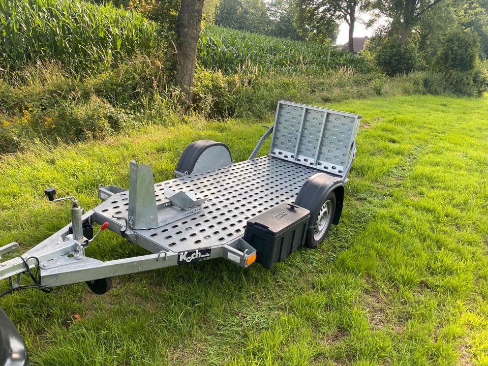 Motorradtrailer Motorradanhänger mieten in Uplengen – 4