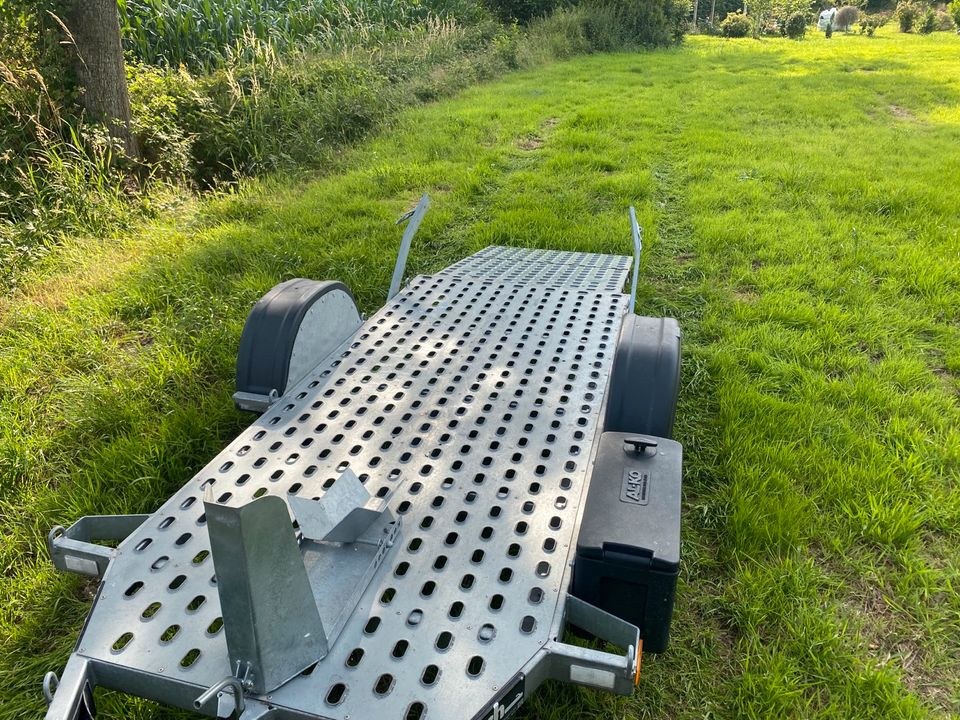 Motorradtrailer Motorradanhänger mieten in Uplengen – 2