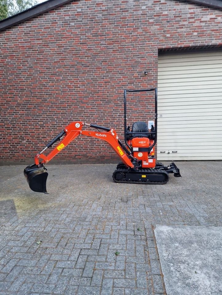 Bagger Minibagger Kubota U10 5 mieten in Uplengen – 4