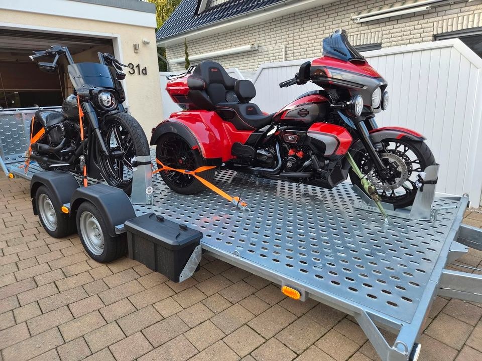 Motorradtrailer Motorradanhänger XXL mieten in Uplengen – 3