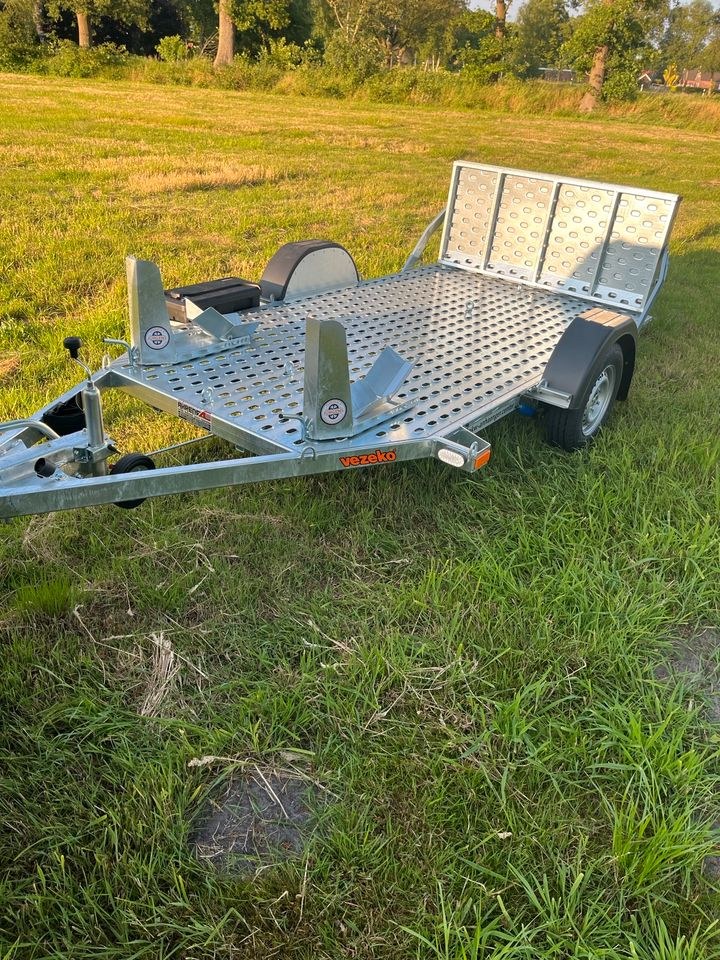 Motorradtrailer 2 Motorräder Motorradanhänger mieten in Uplengen – 4