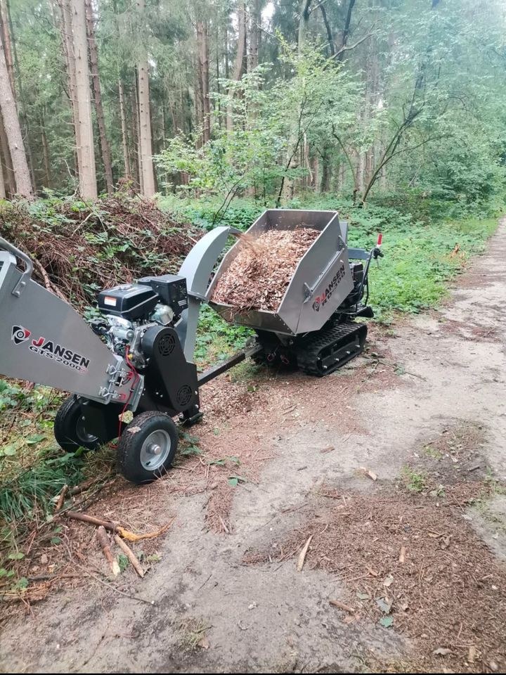 Schredder Buschhacker Häcksler mieten in Uplengen – 2