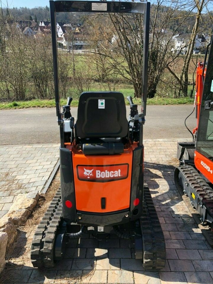 Minibagger 1,2t BOBCAT E10z mieten bei Fahrzeugdienstleistungen – 4