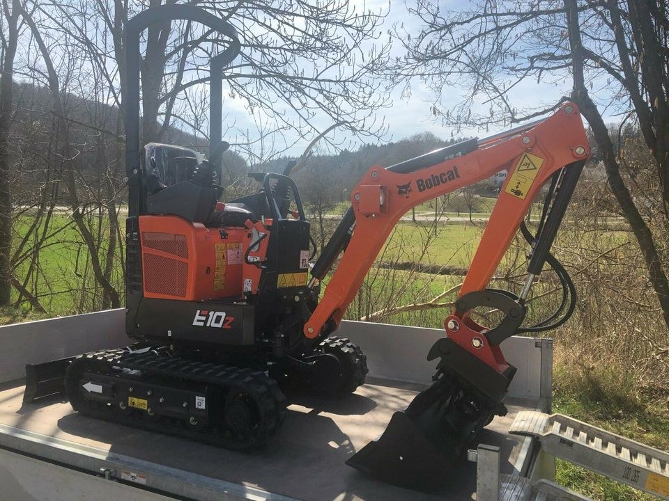 Minibagger 1,2t BOBCAT E10z mieten bei Fahrzeugdienstleistungen – 2