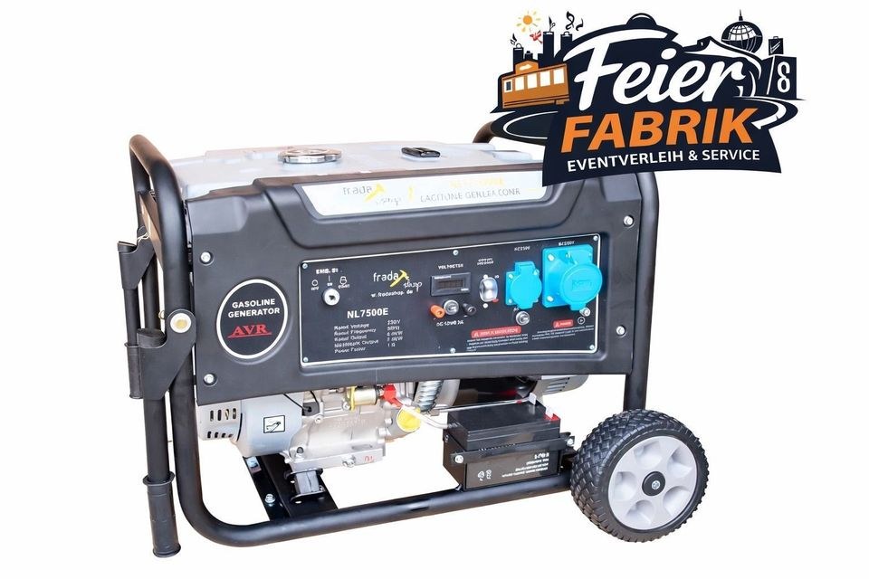 Stromaggregat 7kW Generator PA Anlage Fest mieten