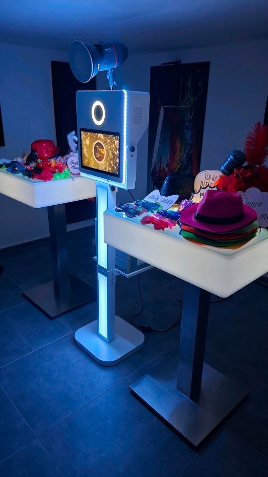 Moderne Fotobox wunderschöner LED Lichtsteuerung mieten in Tönisvorst – 4