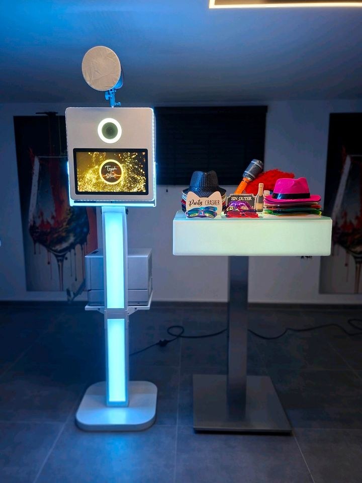 Moderne Fotobox wunderschöner LED Lichtsteuerung mieten in Tönisvorst – 3