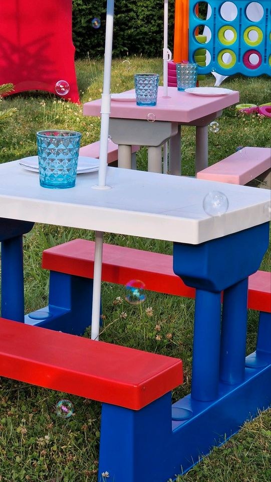 Kinder Sitzgruppe N Picknicktisch 3 6 Jahre mieten in Deutsch Evern – 2