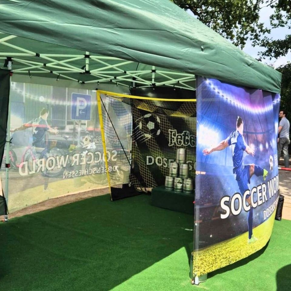 XXL Dosenschießen Fußball Dosen schießen mieten in Deutsch Evern – 2
