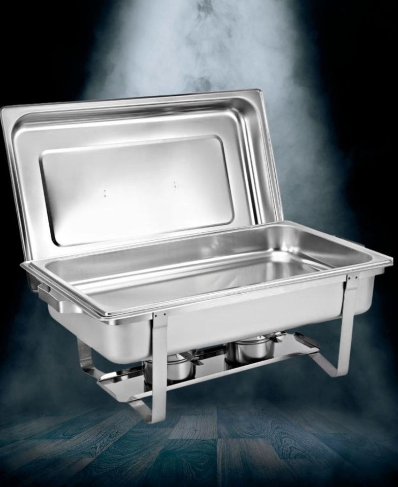 Chafing Dishes N inkl Brennpaste Speisenwärmer mieten in Deutsch Evern – 3