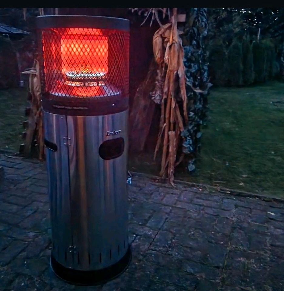 Gas Heizstrahler 360° Wärmestrahler Zeltheizung mieten
