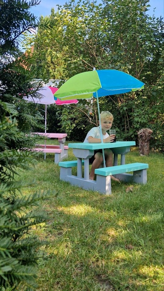 Kinder Sitzgruppe N Picknicktisch 3 6 Jahre mieten in Deutsch Evern