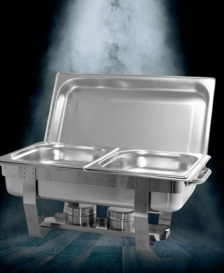 Chafing Dishes N inkl Brennpaste Speisenwärmer mieten in Deutsch Evern – 2