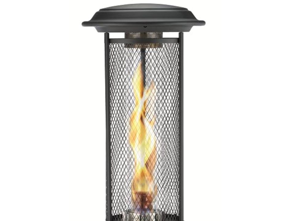 Terrassenfeuer Gas Heizstrahler N Feuersäule mieten in Deutsch Evern – 2