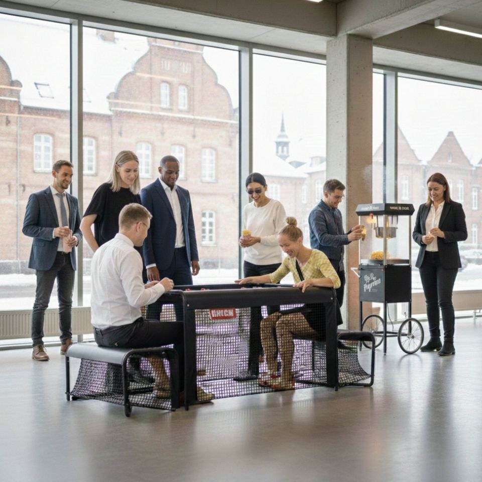 Pausen Teambuilding Sitzfußball mieten in Deutsch Evern