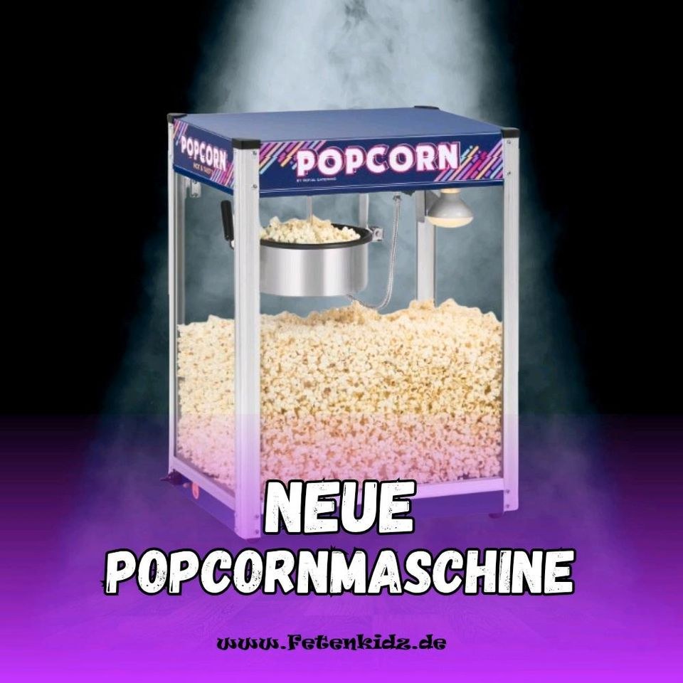 Popcornmaschine Lüneburg mieten bei Fetenkidz Events René Müller – 2